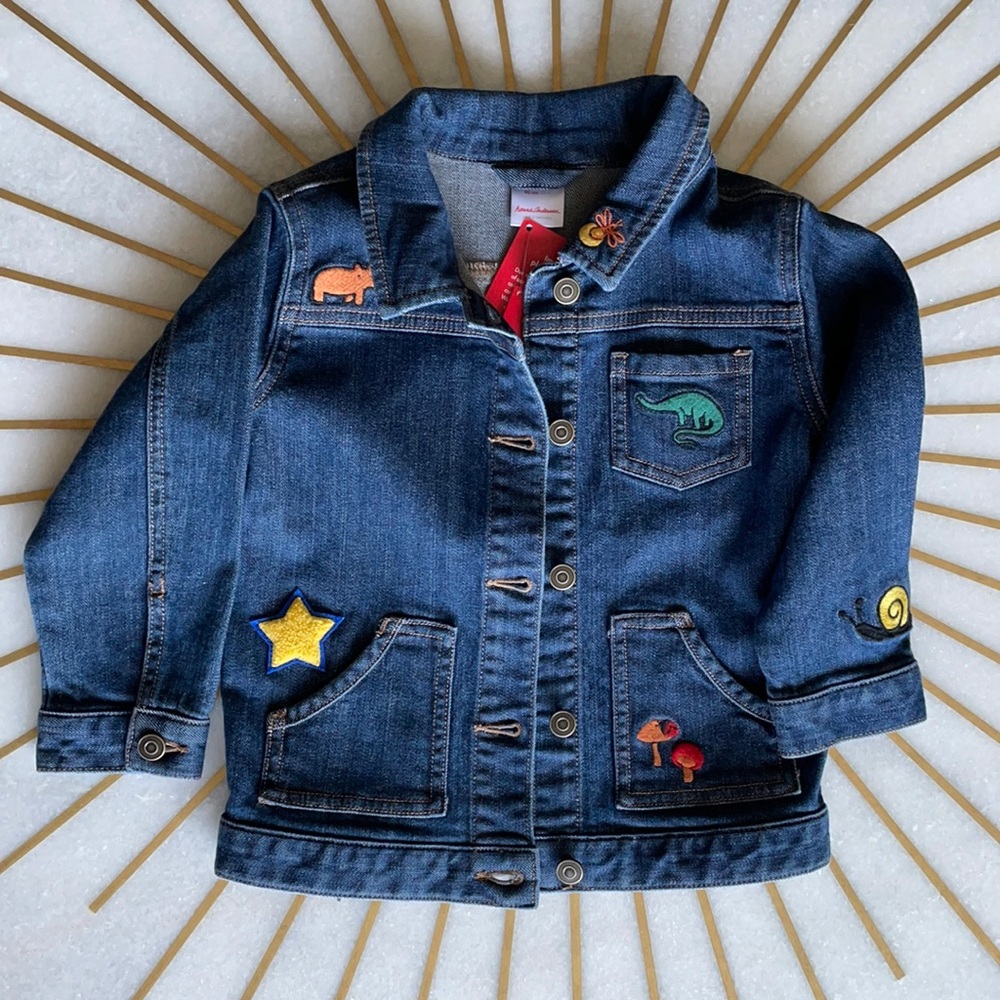 NWT Hanna Andersson Denim Jacket - Size 3 / 90
